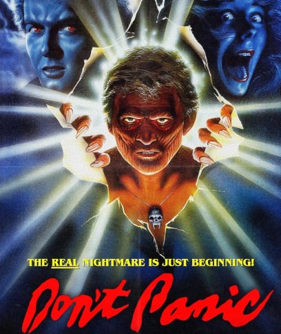 A poster for the 1987 Mexican horror movie, Don't Paic