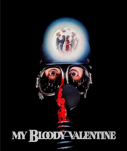 A poster for the 1981 slasher movie, My Bloody Valentine
