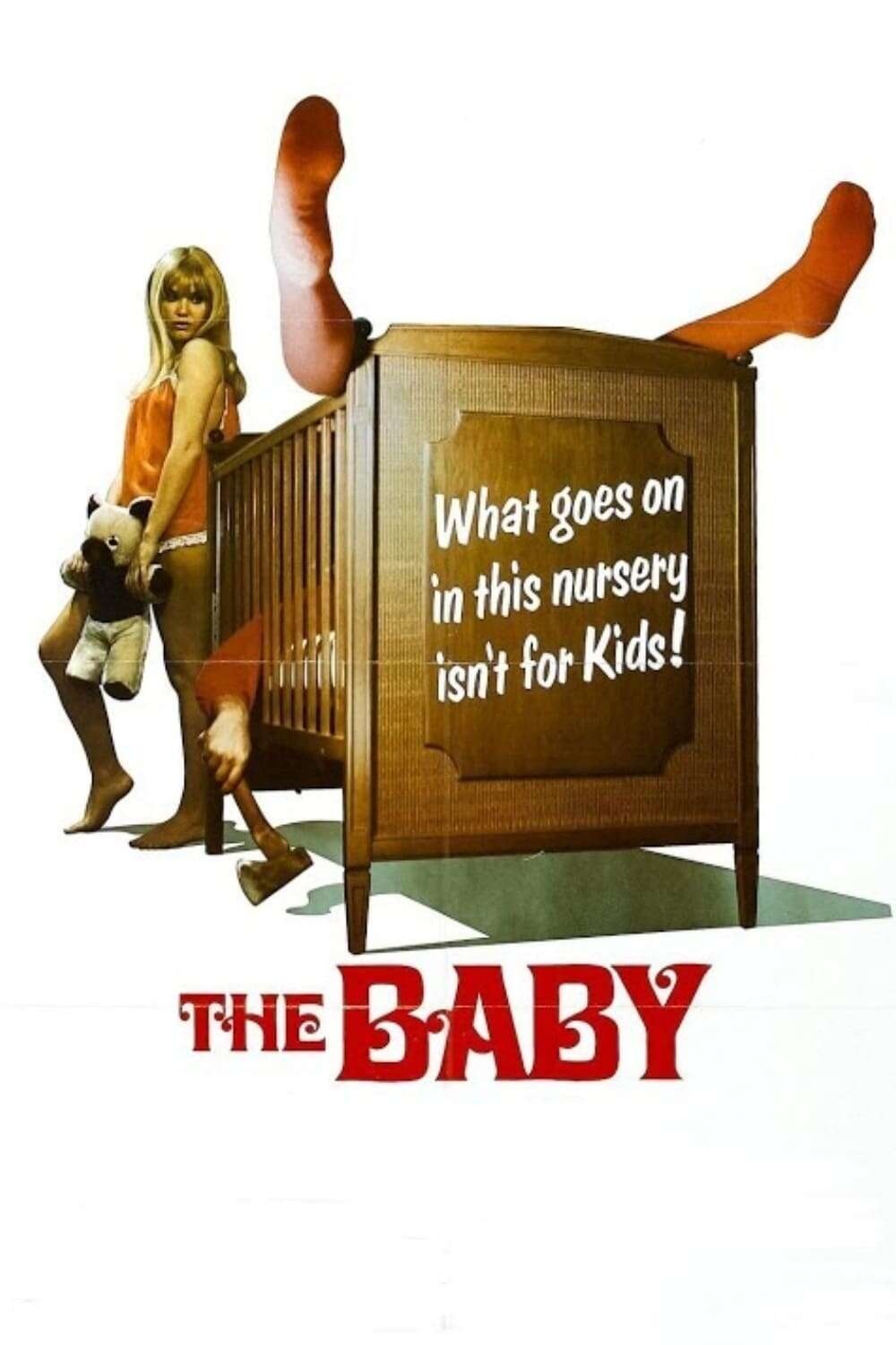 A poster for the 1973 shocker, The Baby